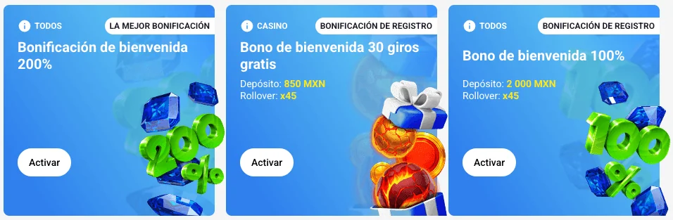 Bonos y Promociones de Slottica